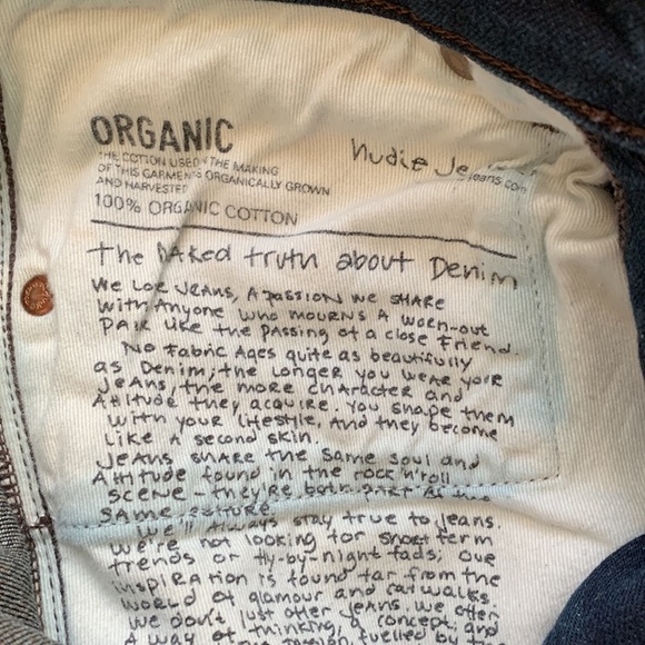 Nudie Skinny Lin Jean in Dry Steel Denim - Picture 10 of 15